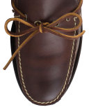 Yarmouth Leather Boat Shoe, Brown