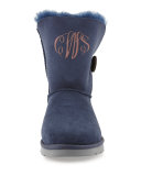 Bailey Button Short Boot, Navy