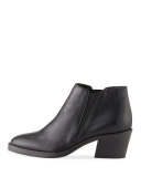 Lillian Weatherproof Leather Bootie, Black