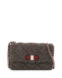 Vara Soft Boucle Crossbody Bag, Opera Multi