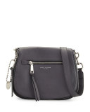 Recruit Leather Saddle Bag, Shadow
