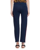 Dobbs Side-Stripe Track Pants, Blue