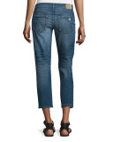 The Ex-Lover Distressed Cropped Jeans, Nicola