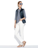 Quilted Zip-Front Vest