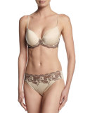 Lace Affair Contour Bra, Frappe/Cappuccino