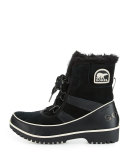 Tivoli II Suede Boot, Black