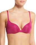 Intuition Push-Up Plunge Bra, Morello Cherry