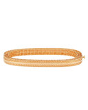 Princess Slim 18k Rose Gold Bangle