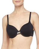 C Ideal T-Shirt Bra, Black