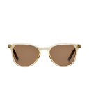 Olivier Polarized Acetate Sunglasses, Champagne & Rue Tortoise
