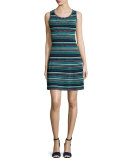 Sleeveless Micro-Triangle Dress