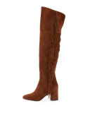 Jodi Fringe Suede Over-The-Knee Boot