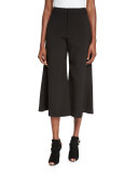 Classic-Fit Flare-Leg Culottes