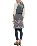 Tisha Embroidered Knit Vest