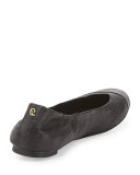 Maya Cap-Toe Ballerina Flat