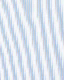 Contemporary-Fit Micro-Stripe Dress Shirt, White/Light Blue