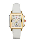 18mm Deco Diamond Dial Watch Head, Two-Tone