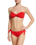 Solid Two-Piece Swimsuit, Coral