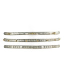 Astra Dot Silver & Gold Bangle
