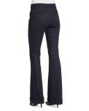 Bailee Mid-Rise Flared Jeans, Dark Night Wash
