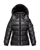 Bady Quilted Down Coat, Size 4-6