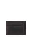 Bernie Leather Card Case, Black