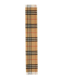 Giant-Check Cashmere Scarf