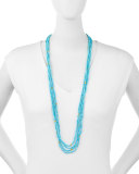 Sleeping Beauty Turquoise Necklace, 36"