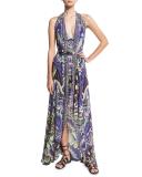 Sleeveless Belted Wrap Dress, What's Your Poison?
