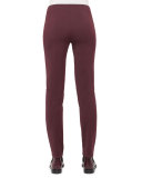 Melissa Techno Slim-Leg Pants, Mangosteen