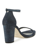 Nearlynude Denim City Sandal
