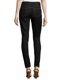 Stretch Skinny Jeans, Vintage Black, Plus Size