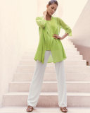 Mod Mesh Draped Jacket