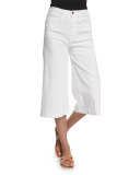 Le Gaucho High-Waist Jeans, Blanc