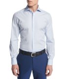 Striped Cotton Dress Shirt