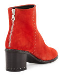Willow Studded Leather Ankle Boot