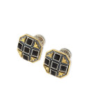 Black Onyx Cross Cuff Links