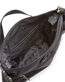 Ella Nylon Swingpack Bag, Black