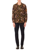 Camo & Star-Print Short-Sleeve T-Shirt, Green Multi