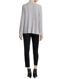 Twisted Two-Zip Short Jacket