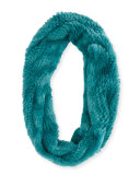 Rabbit Fur Infinity Scarf