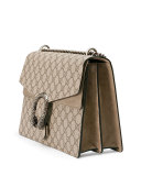 Dionysus GG Supreme Shoulder Bag, Ebony/Taupe