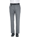 MEDIUM GREY 130S WOOL