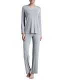 Champagne Jersey Pajamas