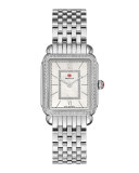 18mm Deco II Diamond Watch Head, Silver