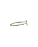 Silver Faith Small Cross Ring