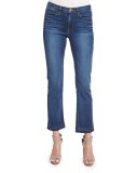 Le High Straight-Leg Cropped Jeans, Thrasher