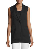 Julianne One-Button Vest