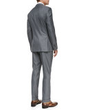 Trofeo 600 Stripe Suit, Light Gray/Pink 