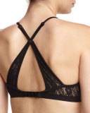 Arizona Triangle-Cup Bralette, Black